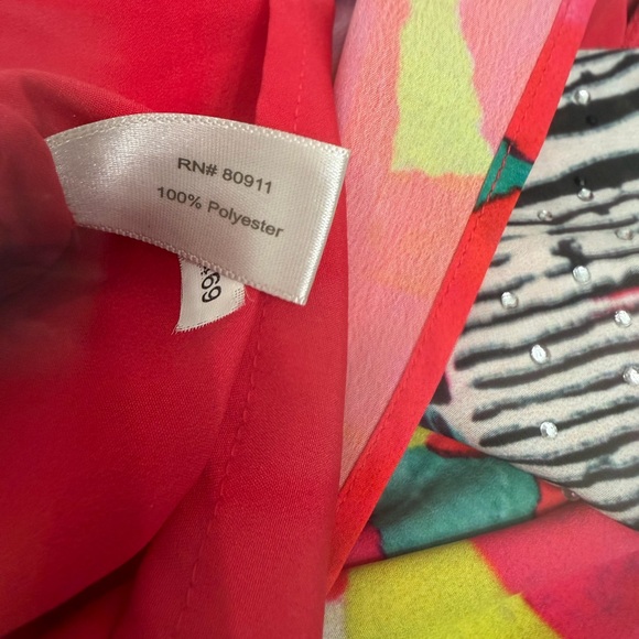 Boston Proper Multicolor Halter Maxi Dress Beach, summer, vacation, resort - Picture 16 of 16